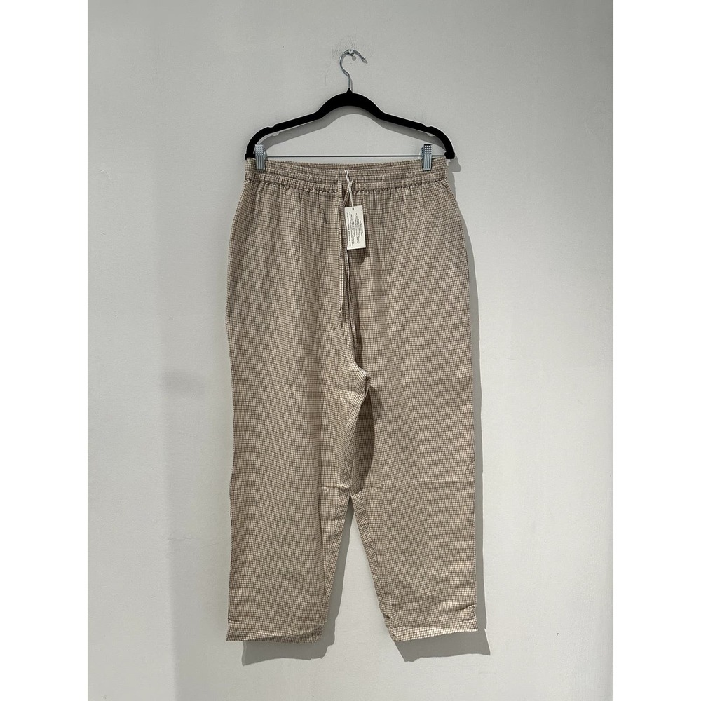 LAUDE the Label Harem Pant - Dove Small Grid XXL NWT MSRP: $168